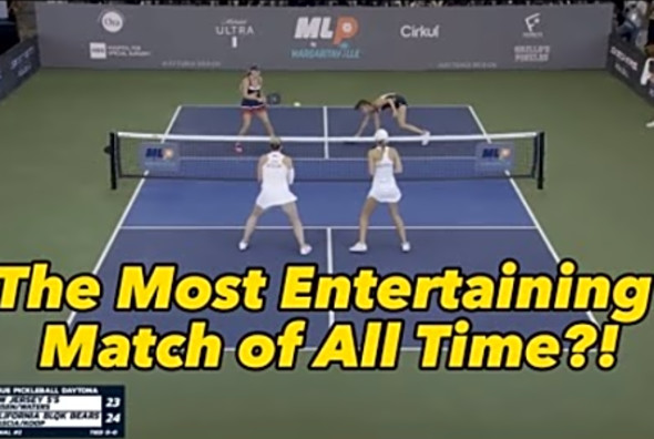 Most ENTERTAINING Match of all TIME?! FULL MATCH POINTS