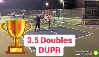 3.5 Doubles Pickleball - DUPR