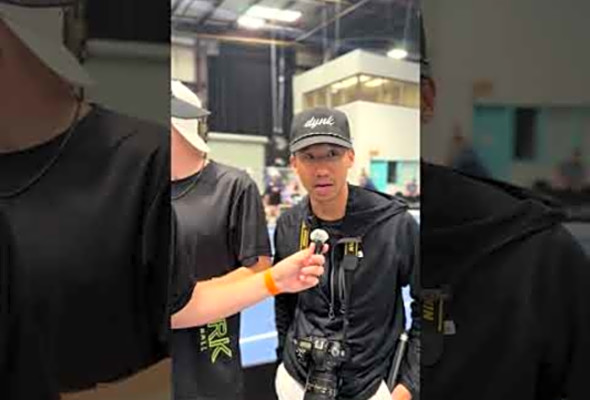 DYNK Exposed?! #pickleball #serv #singles #stacks #trending #sports #thecourt #highlights #dynk