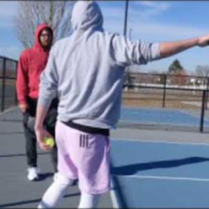 Pickleball Pro Takes a Serve Lesson from the Best One Handed Spin Serve ...