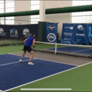 Tyler Loong vs AJ Koller - Mens Pro Singles - PPA Indoor National Champi...