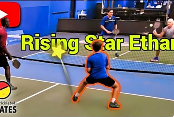 Rising Pickleball Star vs Senior Pros