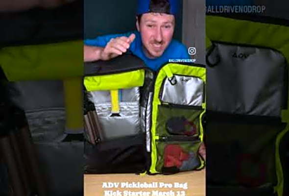 ADV Pickleball Pro Bag First Impression. Go to my IG for more information. #pickleball #bestbag