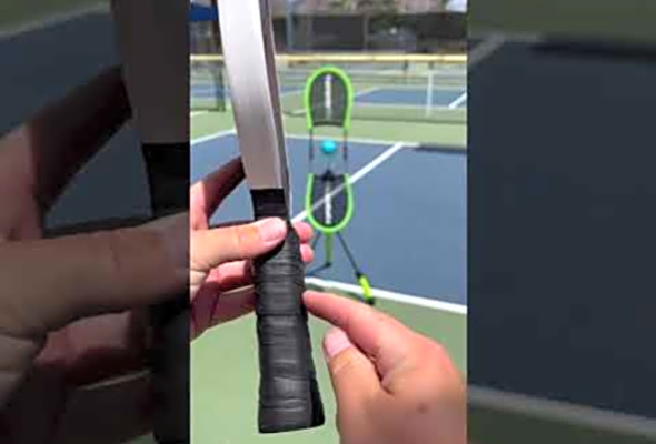 Easy PICKLEBALL Tip (How to Find the Continental Grip)