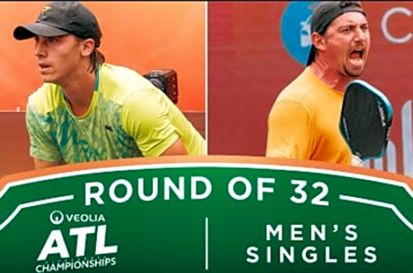 Christian Alshon v Julian Arnold at the Veolia Atlanta Pickleball Championships