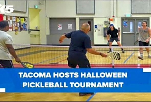 Tacoma hosts Halloween pickleball tournament