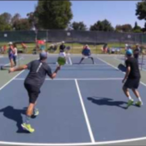 2017 Pickleball Tournament May Mayhem MD 5.0 Bucher/Lecours vs. Kraft/We...
