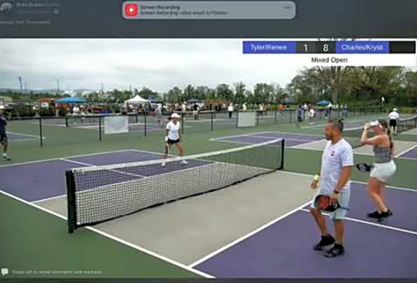 Spring Shoot Out Pickleball Tournament $$$ Mixed Doubles Open $$$ 3rd Match