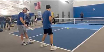 EPIC BATTLE 18-16! QUARTER-FINAL MATCH! 4.5 Pickleball Tournament Winter Blast at HOP Leland NC 2025