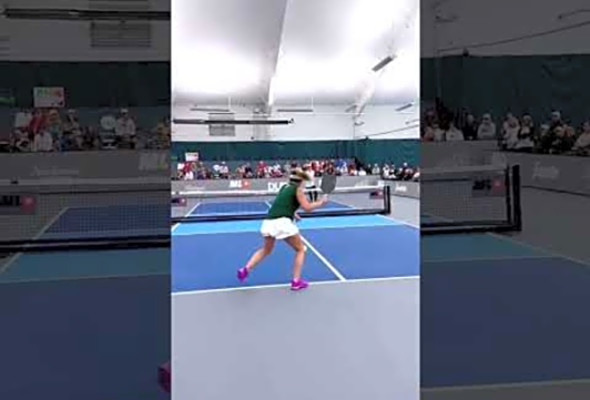 Pin Point Accuracy Game winning shot pickleball #pickleball