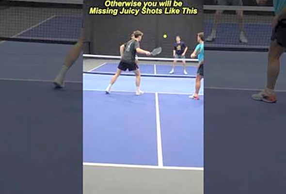Missing juicy shots is my favorite part of pickleball #pickleball #pickleballhighlights #ppa #app