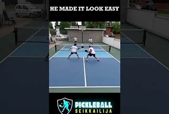 HE MADE IT LOOK EASY