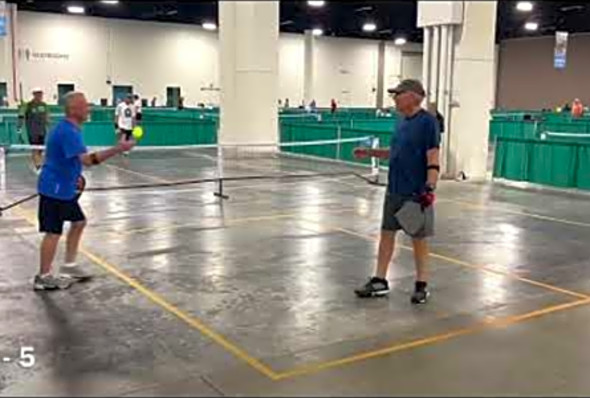 2022 National Senior Games Pickleball Championships - Mens Doubles 4.0, 70 - Winners Bracket Final