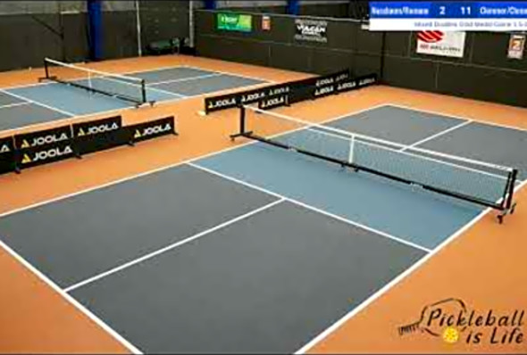 Bounce Open - Court 2 - Sunday Nov 19 Mixed Doubles
