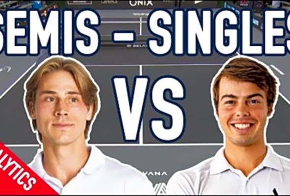 Semi-Finals Singles - Ben Johns VS Christian Alshon at Onix Austin Showdown Pickleball Tournament