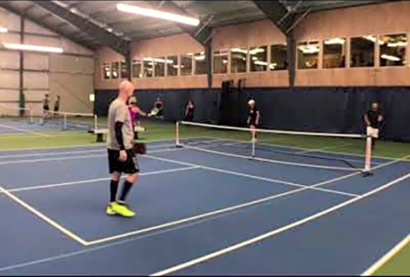 Umpqua Valley Winter Classic Tournament Mixed 5.0 4.5 Pickleball Hill/Pieratt vs Johnson/Blue