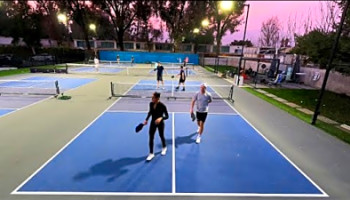 We&#039;re Back! Bad Pickleball Pro Level Rec 5.5 Jessie Irvine Matt Baca Jeff Warnick Andre 3 Games