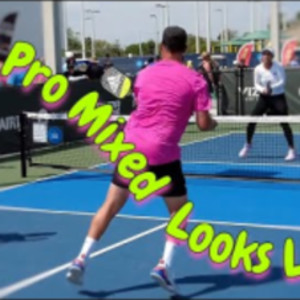 This is What Pickleball Mixed Pro at PPA Florida Open Looks Like