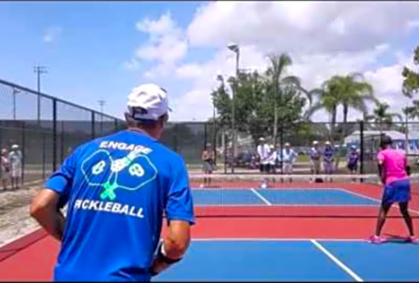 US Open Pickleball MXD 60 Finals