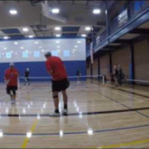 HCR Pickleball - Cedar Park - Dave &amp; Cesar 3.5 first game Dec 2019