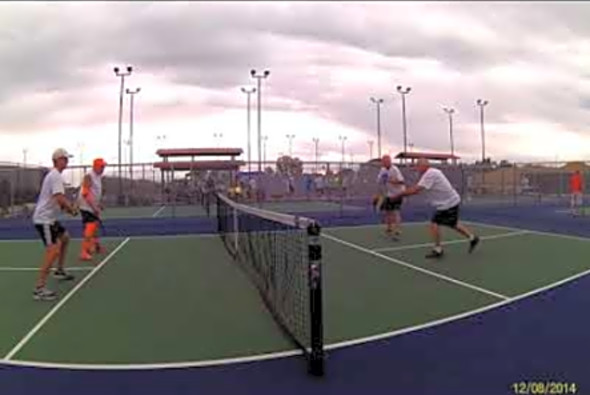 Front Range Pickleball Club- APEX outdoor courts. Aug 2014