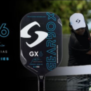 GX6 Power 8.5oz Pickleball Paddle - All Technology, Every Shot - Gearbox...