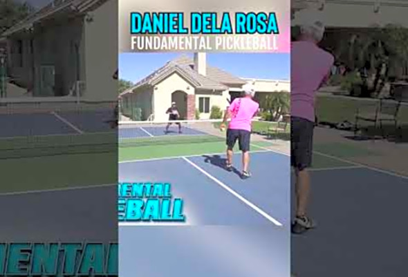 Fundamental Pickleball Highlights Part 2 by Daniel dela Rosa #shorts #pickleball