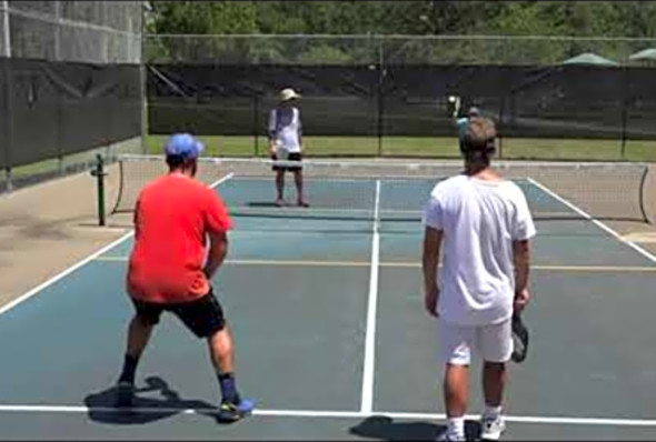 74 Attacking Lobs - Men&#039;s 5.0 Doubles Pickleball