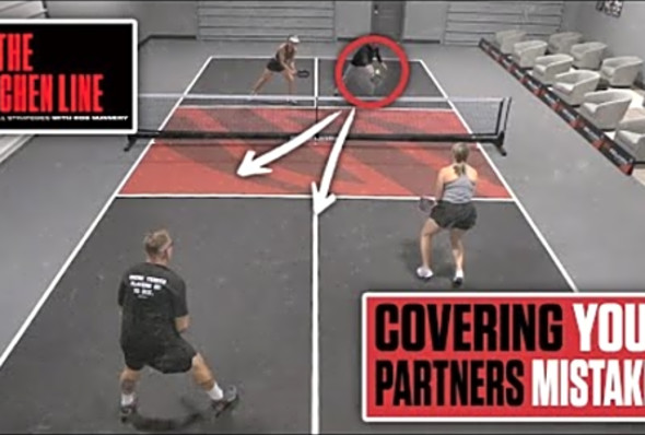 Pickleball Protection Drill: Cover For Your Partner After a Mistake