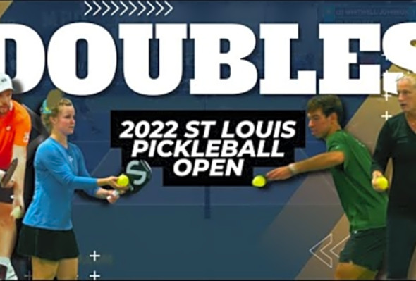 Highlights 2022 St Louis Pickleball Open Pro Mixed Doubles Gold Bar David VS Johnson Whitwell