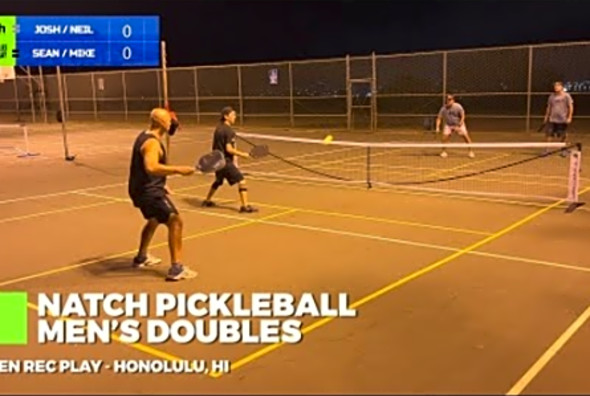 Pickleball Men&#039;s Doubles - Sean/Mike vs Josh/Neil