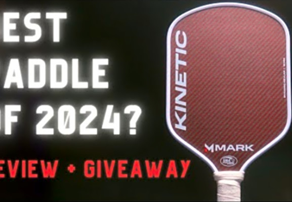 INCREDIBLE New Kevlar Paddle - Mark Pickleball Kinetic Review Giveaway