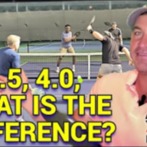 What is the Difference between a 3.5 - 4.0 Player in Pickleball?