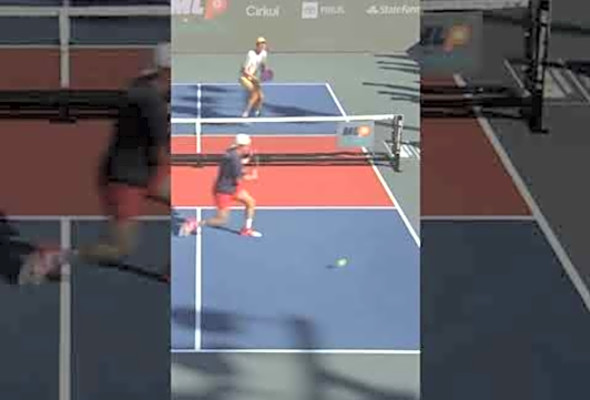Jaw-Dropping Rally #shorts #pickleball