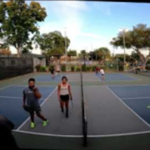 Bad Pickleball High level Rec Play 5.0 Jessie Irvine Julio Rivera Dayne ...