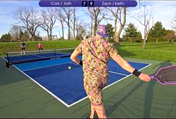 Cass / Josh vs. Zach / Keith - 4.0 Pickleball Match