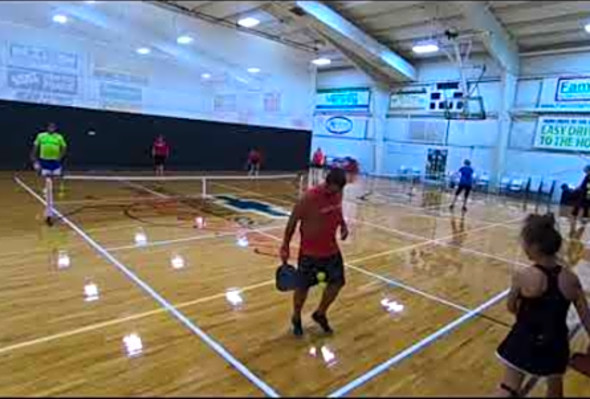 2017 Show-Me-Smash Pickleball tournament MXDS 3.5 Bronze medal match
