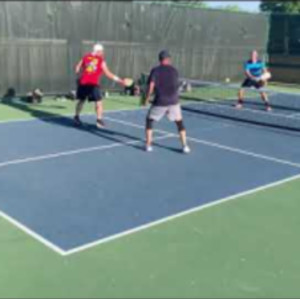 4.5 Pickleball Mens Doubles Keith Valentine / Mark Johnston vs Dave Nel ...