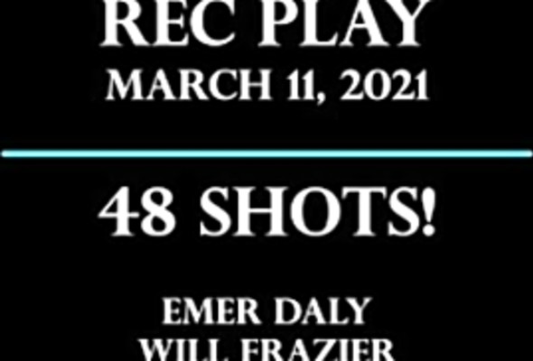 MoCo Pickleball Rec Play in Cloverly, MD, March 11, 2021 - 48 shot rally!
