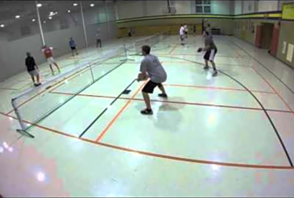 Week 5 Game 1 Fall 2015 Pickleball Ladder League