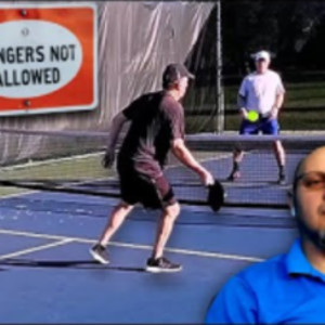 No Bangers here: 5.0 Men&#039;s Pickleball 49 Seniors with commentating