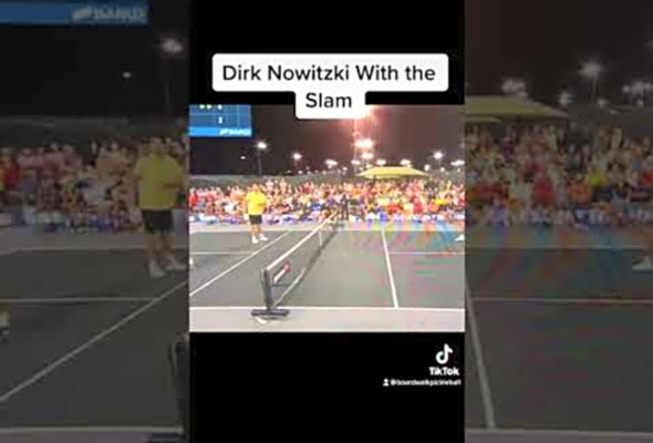 Dirk Nowitzki With the Slam #pickleball #ppa