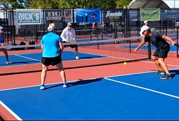 Bronze Medal Match: Mixed 55 Pickleball at US Open 2024
