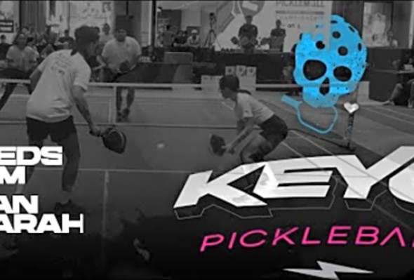 Ayala Picklemall S02 - Meds/Kim vs. Ean/Sarah - Open Mixed Doubles Pickleball Game - 30 June 2024