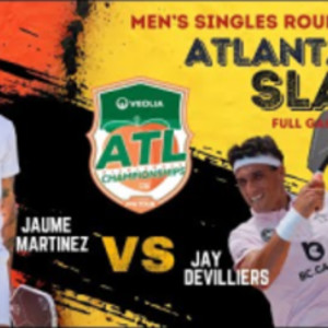 HUGE UPSET? Jaume Martinez vs Jay Devilliers at Atlanta Pickleball Champ...