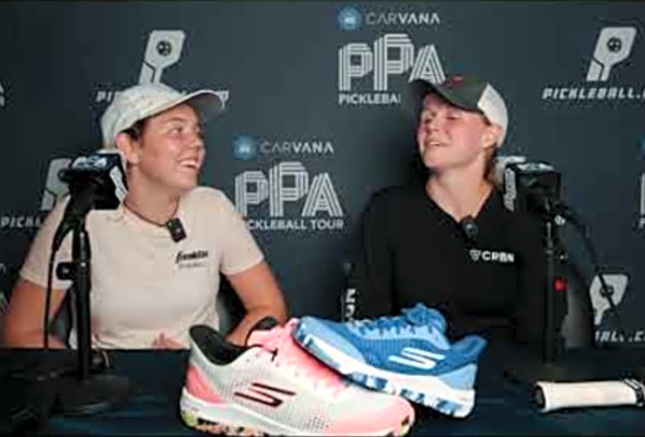 Women&#039;s Doubles Semi Finalists Jorja &amp; Vivienne Interview