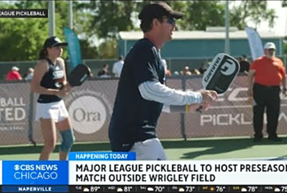 Major League Pickleball hosting preseason match outside Wrigley Field