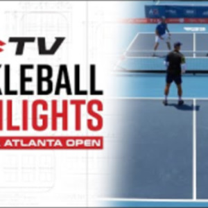 Ben Johns&#039; Overpowering Forehand Pickleball Highlight - 2022 PPA Atlanta...