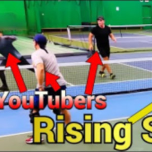 Rising Star Ethan and The Pickleball Pirate vs Joe and Cliff Pickleball