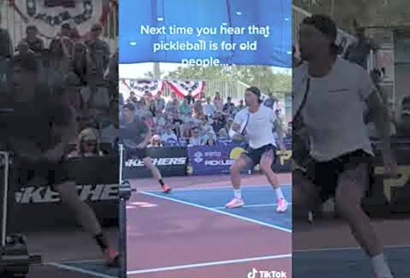 Not anymore. #pickleball #sport #pickleballers #pickleballhighlights #pickleballfun